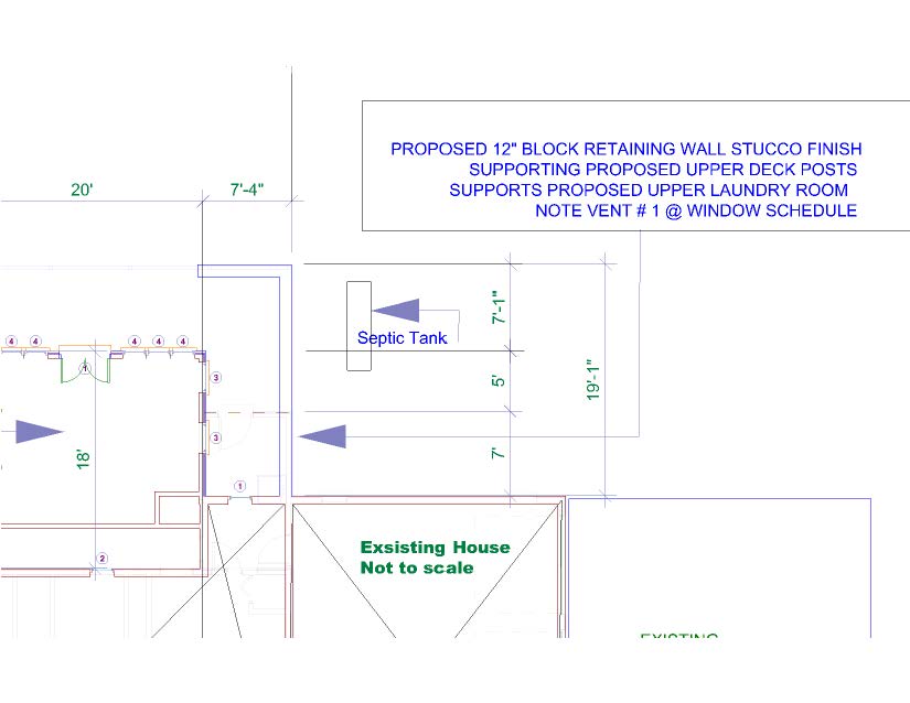 A diagram of the inside of a building.