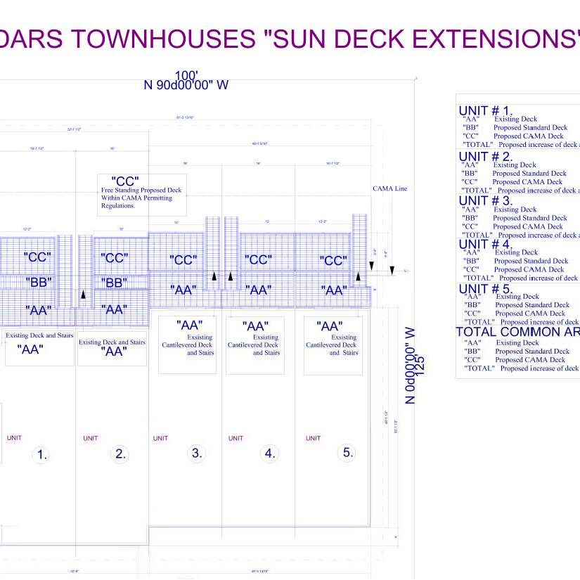 Multifamily Addition Sun Deck Extensions Carolina Beach, North Carolina   